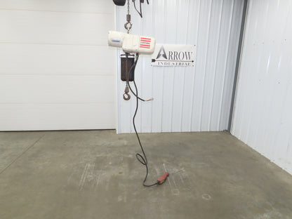 Coffing ELC 1/2 Ton 1000lbs Electric Chain Hoist 16 FPM 12' Lift 230/460V 3PH