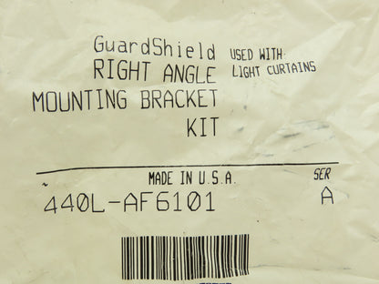 Allen Bradley 440L-AF6101 Light Curtain L Shaped Mounting Bracket  Set of 4