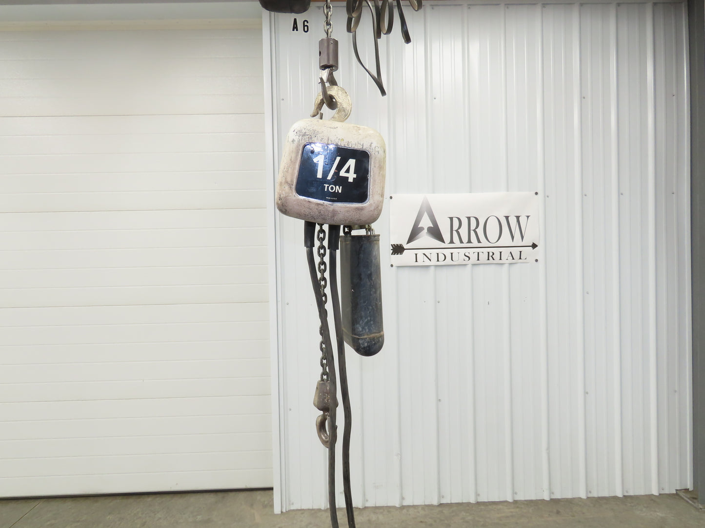 Coffing JF 1/4 Ton Electric Chain Hoist 16 FPM 9' Lift 230/460V 3PH