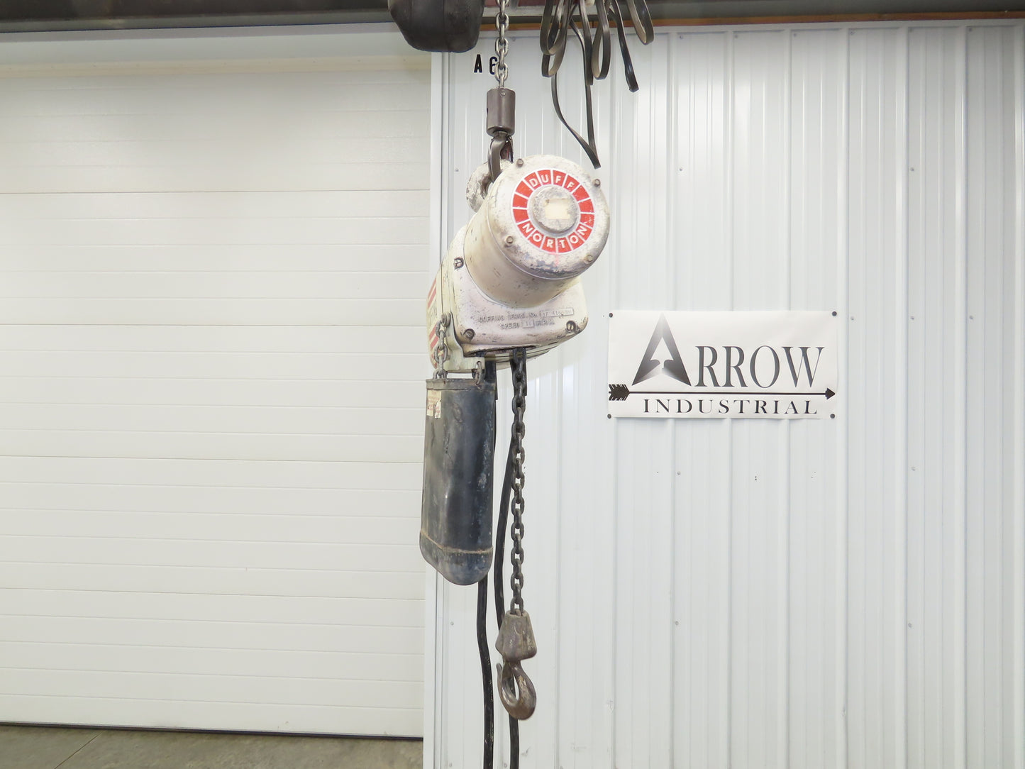 Coffing JF 1/4 Ton Electric Chain Hoist 16 FPM 9' Lift 230/460V 3PH
