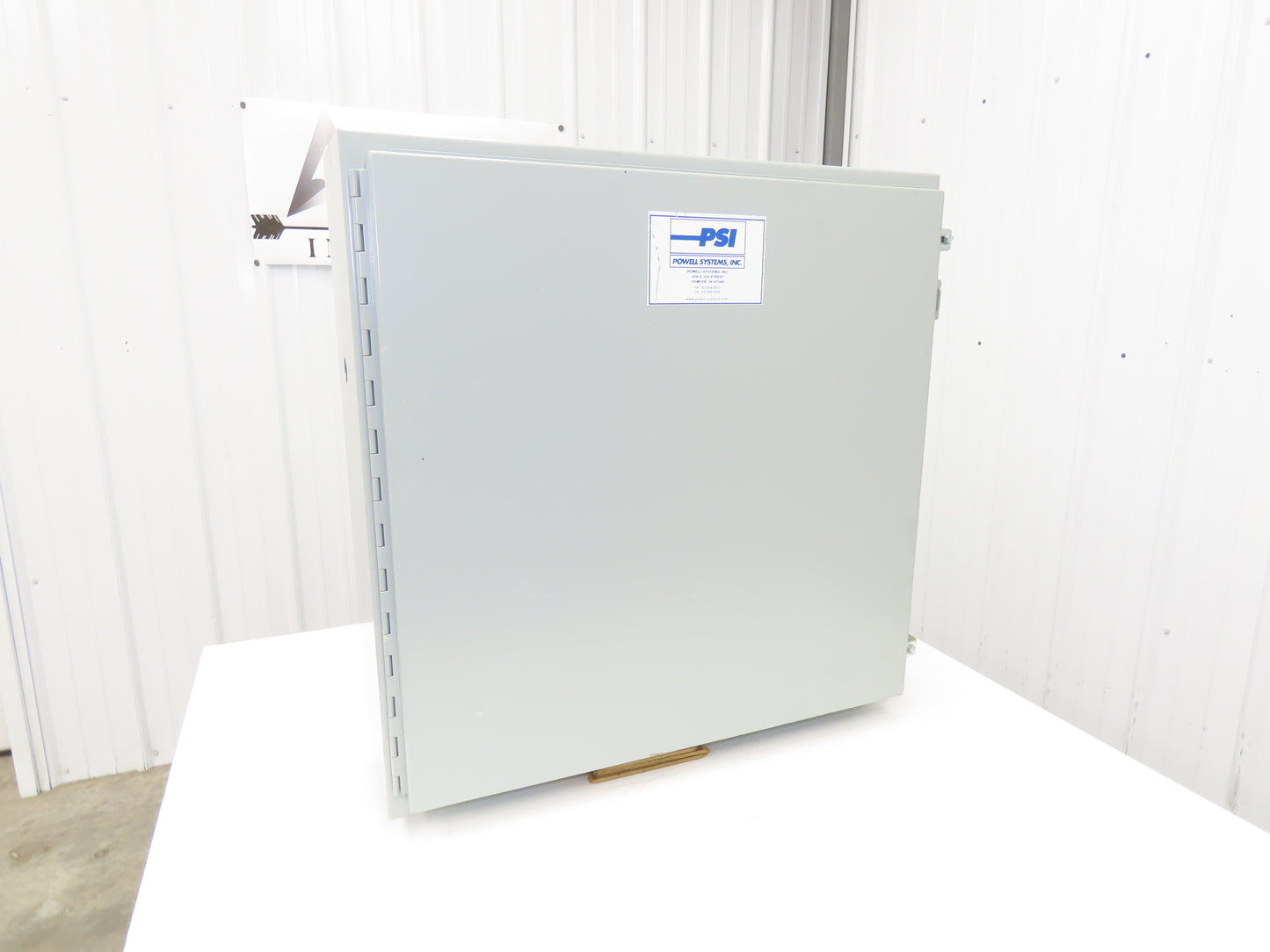 Hoffman A303010LP Electrical Enclosure 36x30x8" Wall Mount NEMA 12 Backpanel