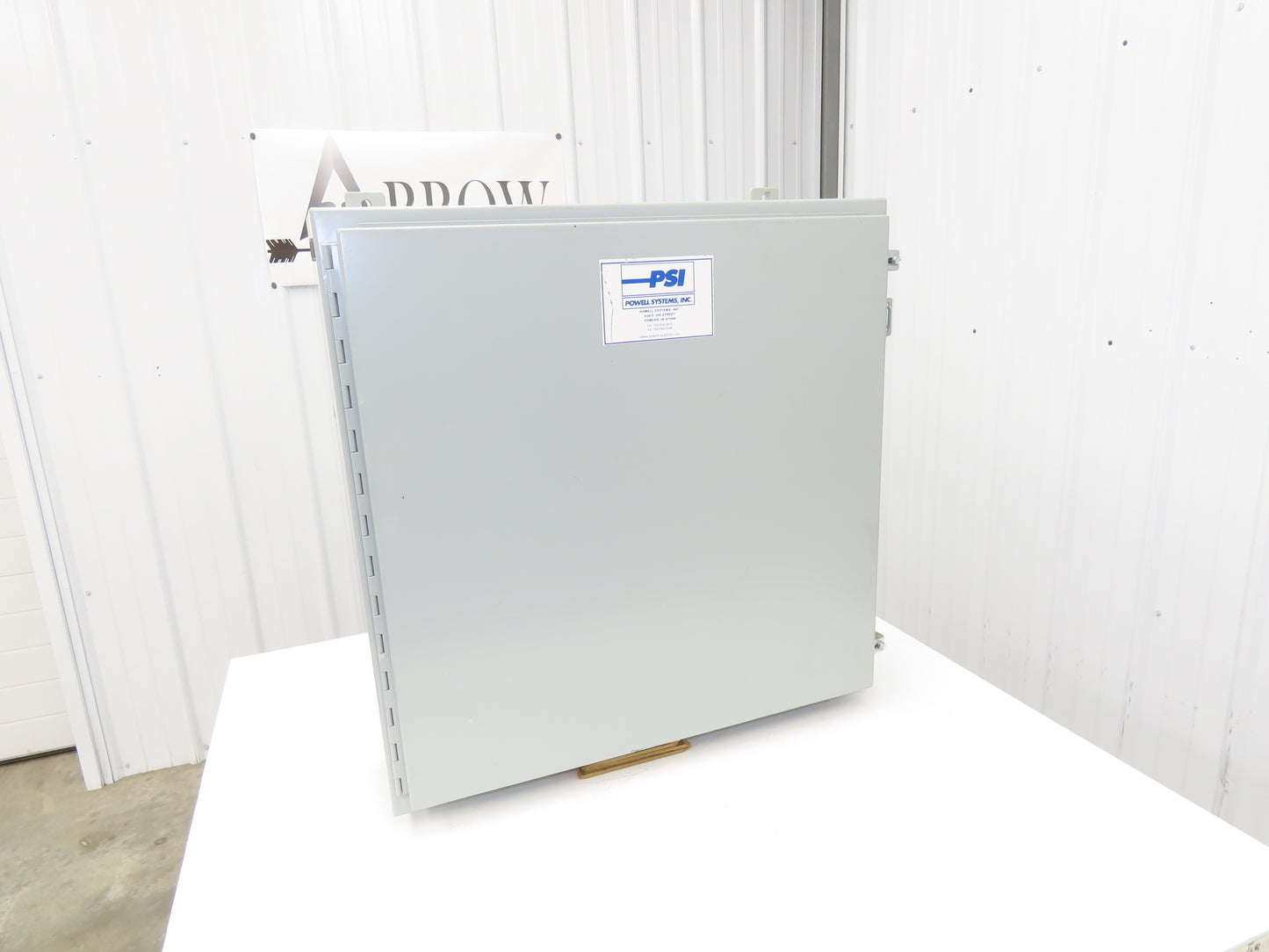 Hoffman A303010LP Electrical Enclosure 36x30x8" Wall Mount NEMA 12 Backpanel
