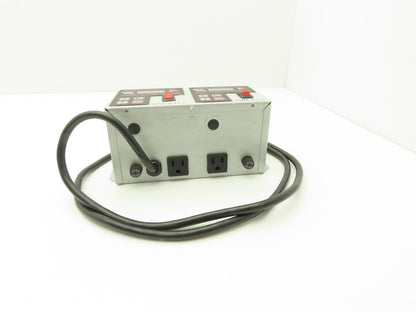 Rodix 121-000-2001 FC-200-2 Dual Vibratory Feeder Control 120VAC 50/60Hz-READ
