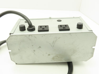 Rodix 121-000-2001 FC-200-2 Dual Vibratory Feeder Control 120VAC 50/60Hz-READ
