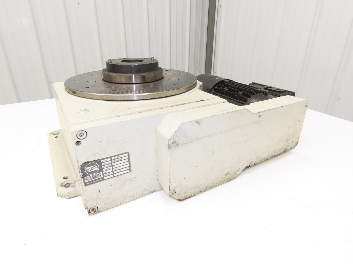 Weiss TC0320T Rotary Indexing Table 16 Station 320mm OD 0.64kw 230/460V 3Ph
