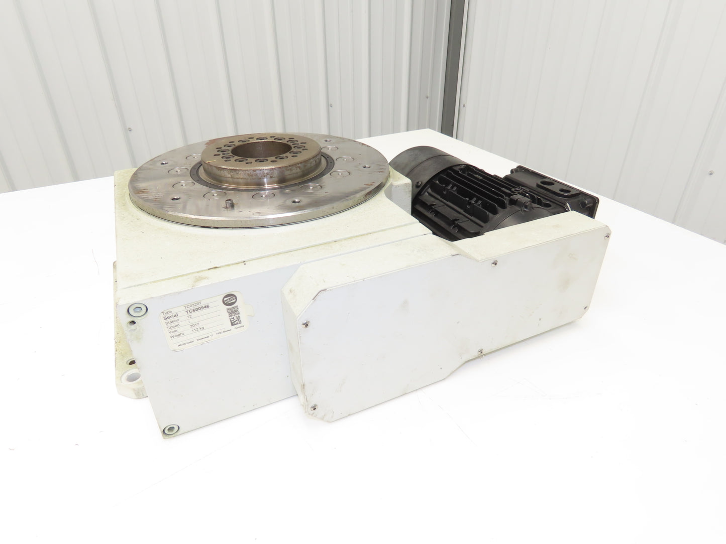 Weiss TC0320T Rotary Indexing Table 12 Station 320mm OD 0.64kw 230/460V 3Ph