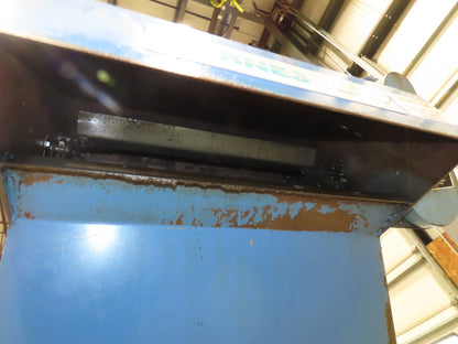 Barnes Kleenall Chip Conveyor Scraper Chain Coolant Filter 25"x72" Infeed 55"H