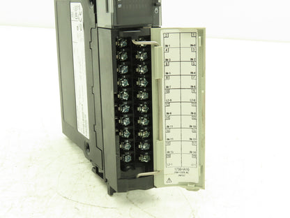 Allen Bradley 1756-IA16 A ControlLogix PLC AC Input Module 16PT 120VAC FW 3.004