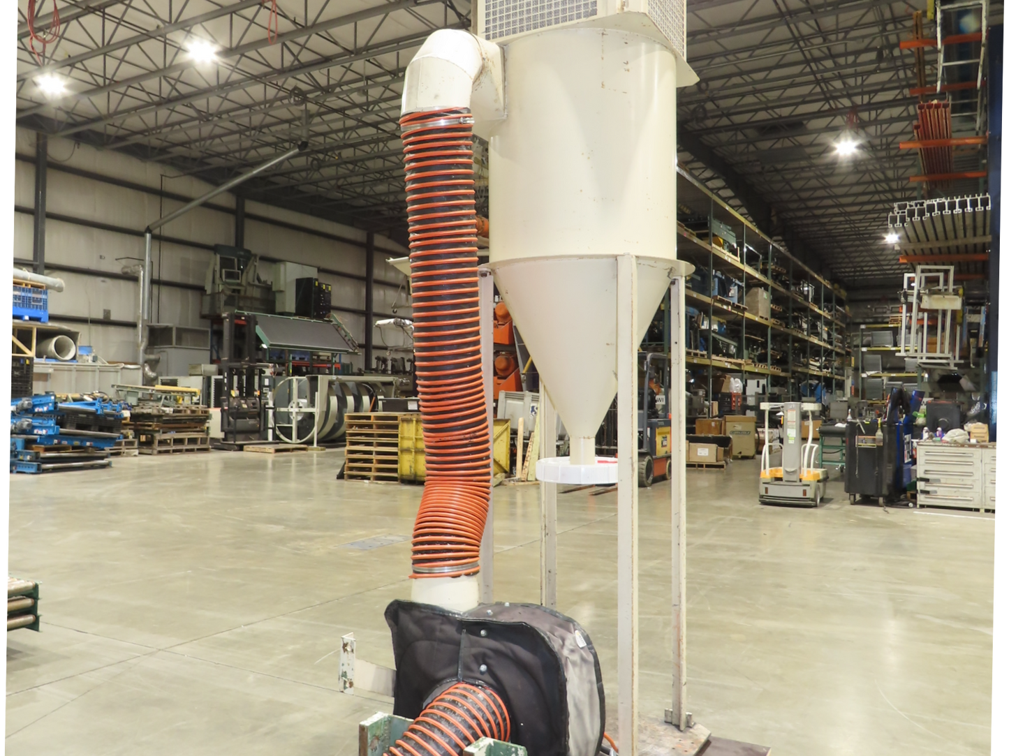 Cincinnati Fan PB-15A Cyclone Dust Collector Mesh Filter 5Gal 2600cfm 10Hp 112"H