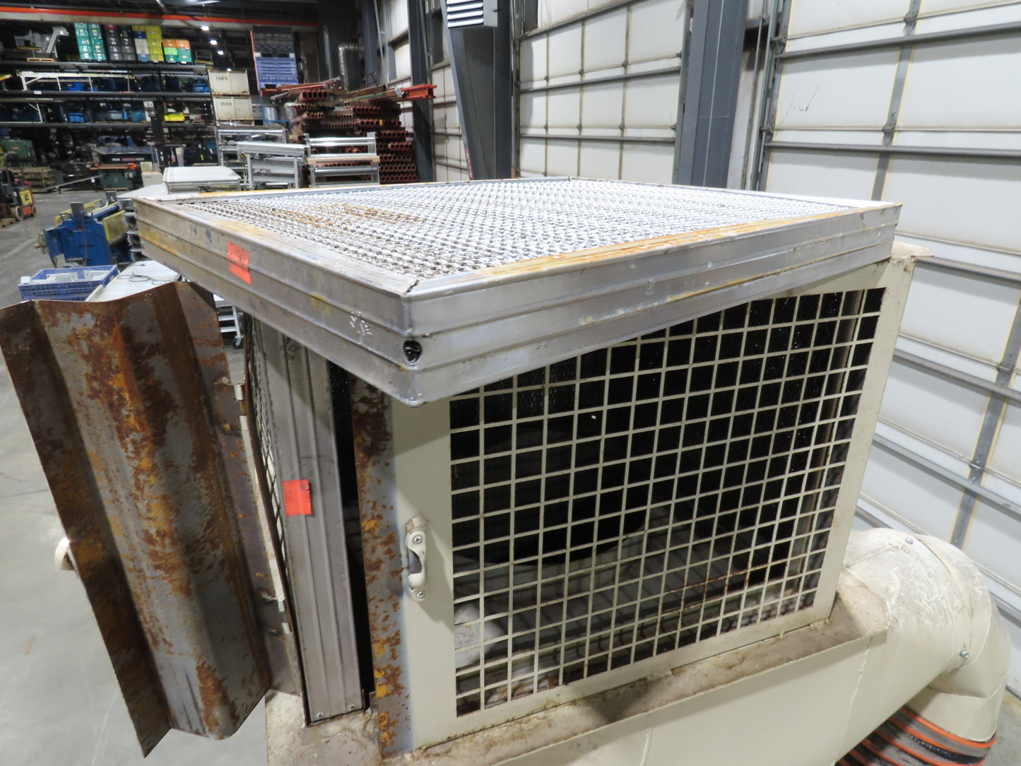Cincinnati Fan PB-15A Cyclone Dust Collector Mesh Filter 5Gal 2600cfm 10Hp 112"H