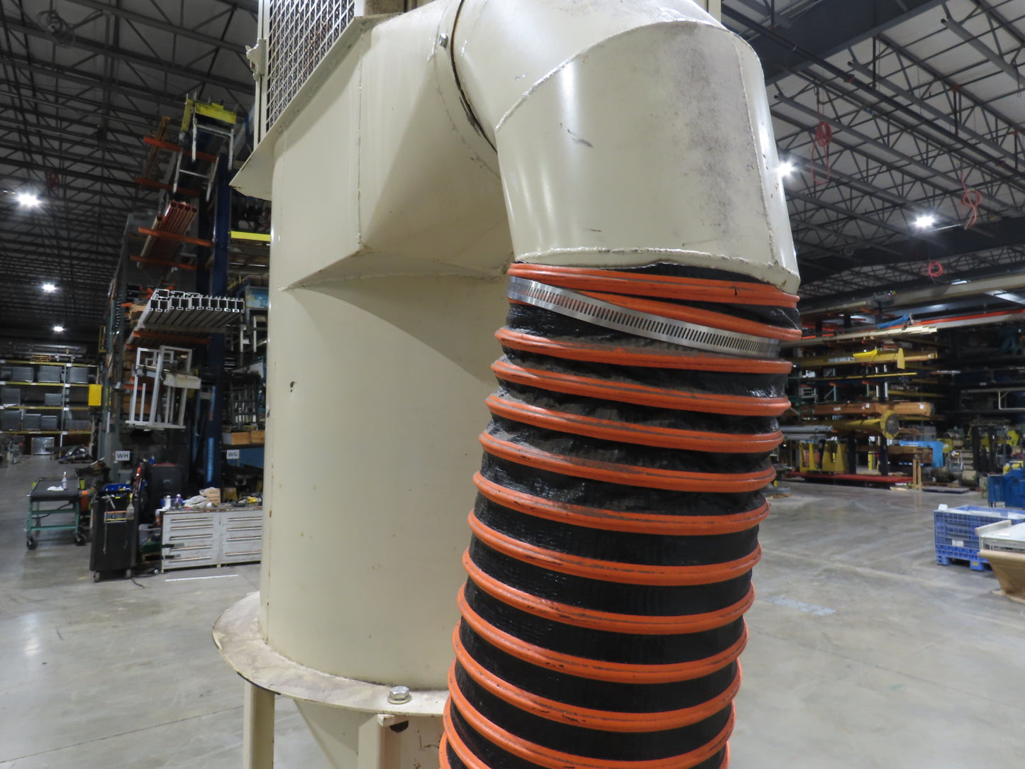 Cincinnati Fan PB-15A Cyclone Dust Collector Mesh Filter 5Gal 2600cfm 10Hp 112"H