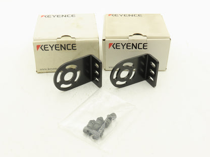Keyence OP-76819 Light Curtain L Shaped Mounting Bracket  Lot of 4