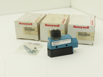 Honeywell BZE6-2RN Limit Switch Side Plunger SPDT 125-600V  Lot of 3