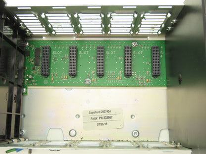 Allen Bradley ControlLogix I/O 10 Slot Rack Chassis & Power Supply 1756-PA72