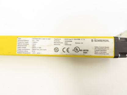 Schmersal SLC440COM-E-1450-14-1050 Safety Light Curtain Emitter -Needs Repair