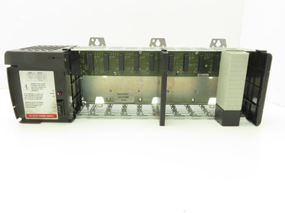 Allen Bradley ControlLogix I/O 10 Slot Rack Chassis & Power Supply 1756-PA72