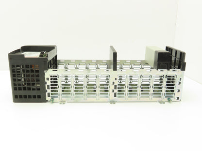 Allen Bradley ControlLogix I/O 10 Slot Rack Chassis & Power Supply 1756-PA72