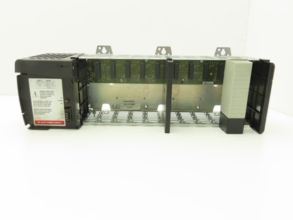 Allen Bradley ControlLogix I/O 10 Slot Rack Chassis & Power Supply 1756-PA72
