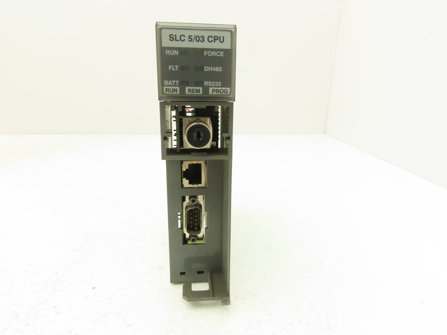 Allen Bradley 1747-L531 SLC 500 PLC Processor Unit Ser C Rev 8 FRN 4