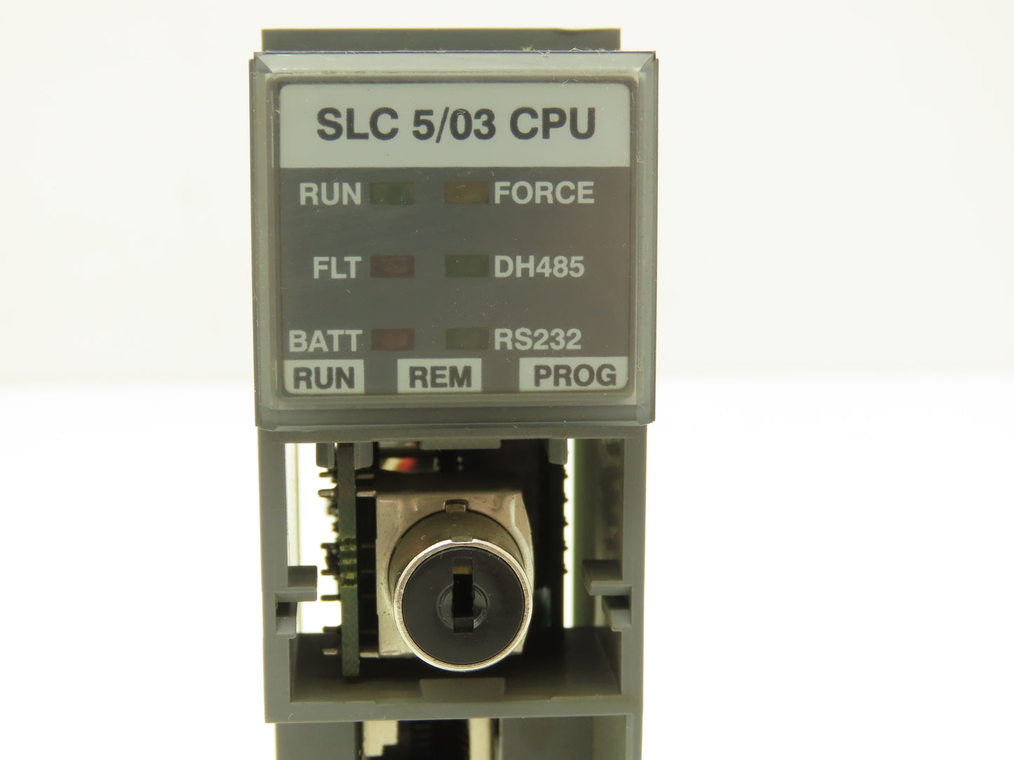 Allen Bradley 1747-L531 SLC 500 PLC Processor Unit Ser C Rev 8 FRN 4