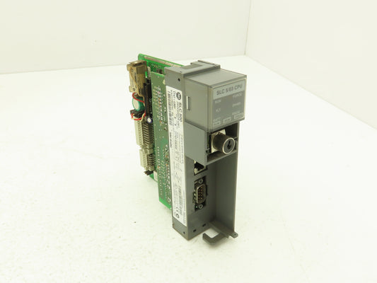 Allen Bradley 1747-L531 SLC 500 PLC Processor Unit Ser C Rev 8 FRN 4