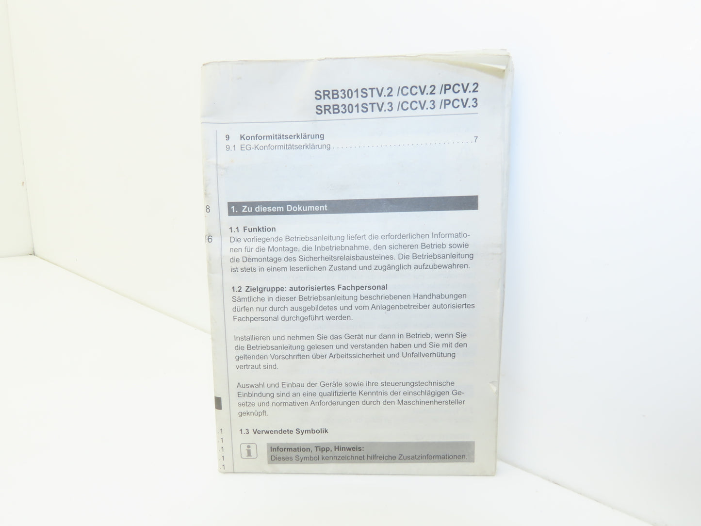 Schmersal SRB301ST-24V-V.2 Safety Relay Module 24V 103006151