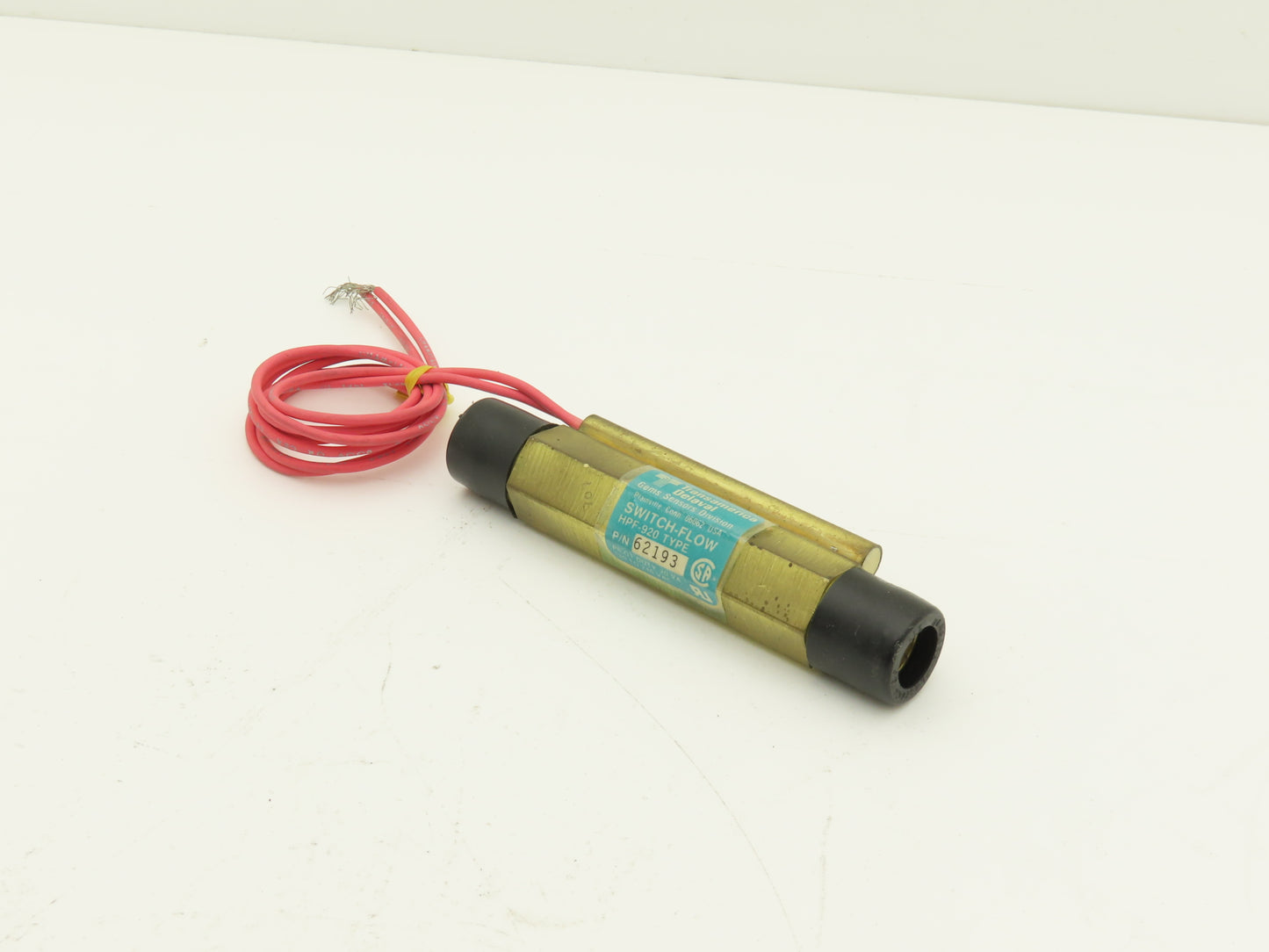 Gems 62193 HPF-920 Brass Flow Sensor Switch 1/2"NPT 120-240V