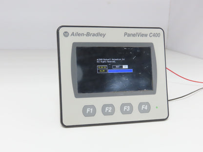Allen Bradley 2711C-T4T PanelView Component 4" Touch Screen & 4-Key Input 24V