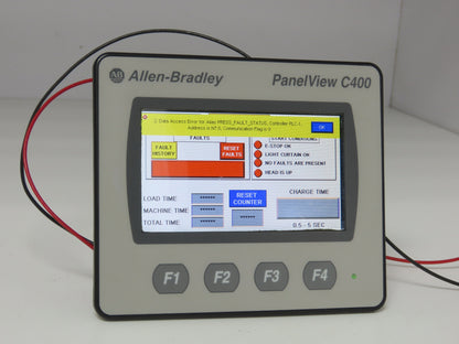 Allen Bradley 2711C-T4T PanelView Component 4" Touch Screen & 4-Key Input 24V