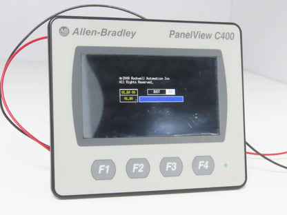 Allen Bradley 2711C-T4T PanelView Component 4" Touch Screen & 4-Key Input 24V
