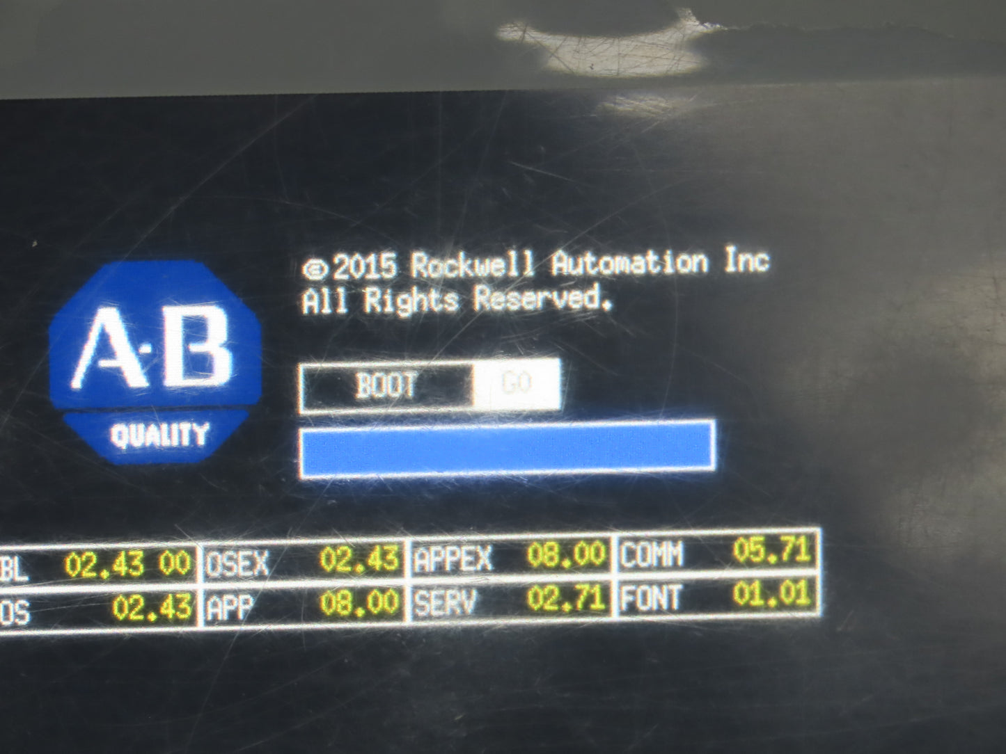 Allen Bradley 2711P-T4W21D8S HMI PanelView Plus 7 Operator Touch Panel 4"