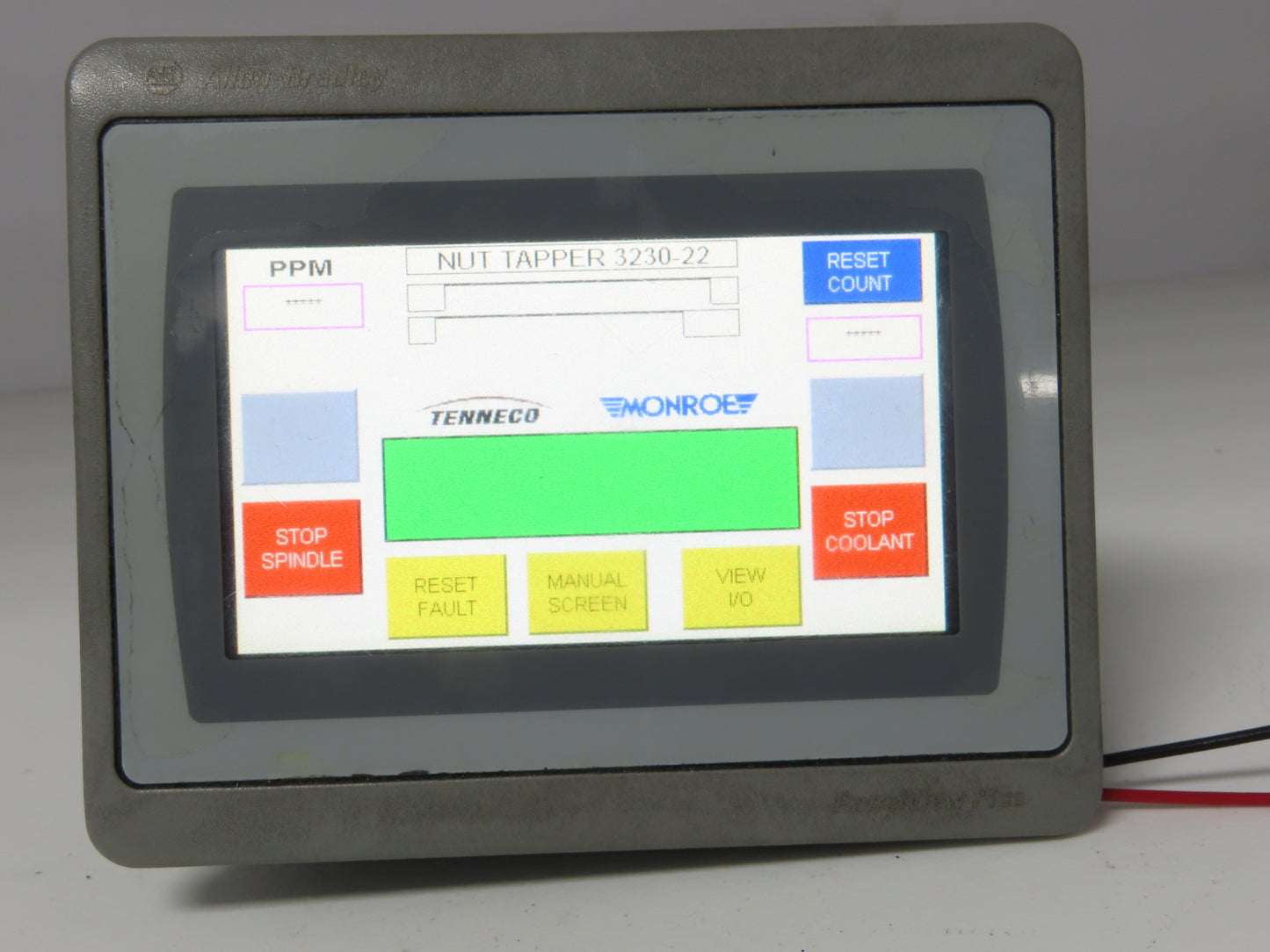 Allen Bradley 2711P-T4W21D8S HMI PanelView Plus 7 Operator Touch Panel 4"