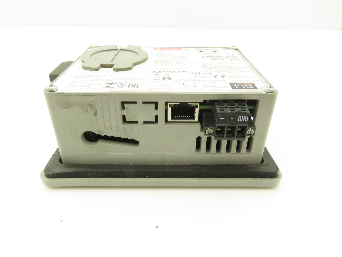 Allen Bradley 2711P-T4W21D8S HMI PanelView Plus 7 Operator Touch Panel 4"