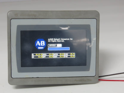 Allen Bradley 2711P-T4W21D8S HMI PanelView Plus 7 Operator Touch Panel 4"