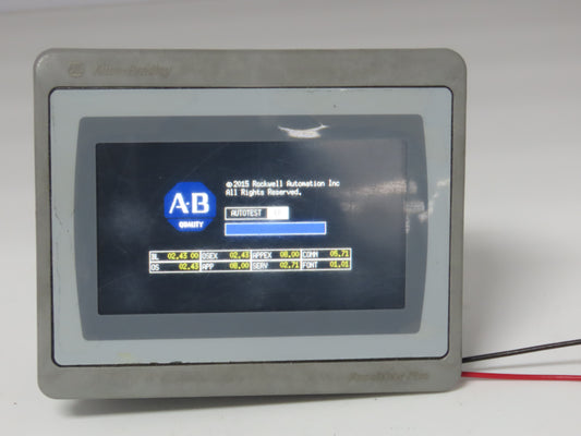 Allen Bradley 2711P-T4W21D8S HMI PanelView Plus 7 Operator Touch Panel 4"