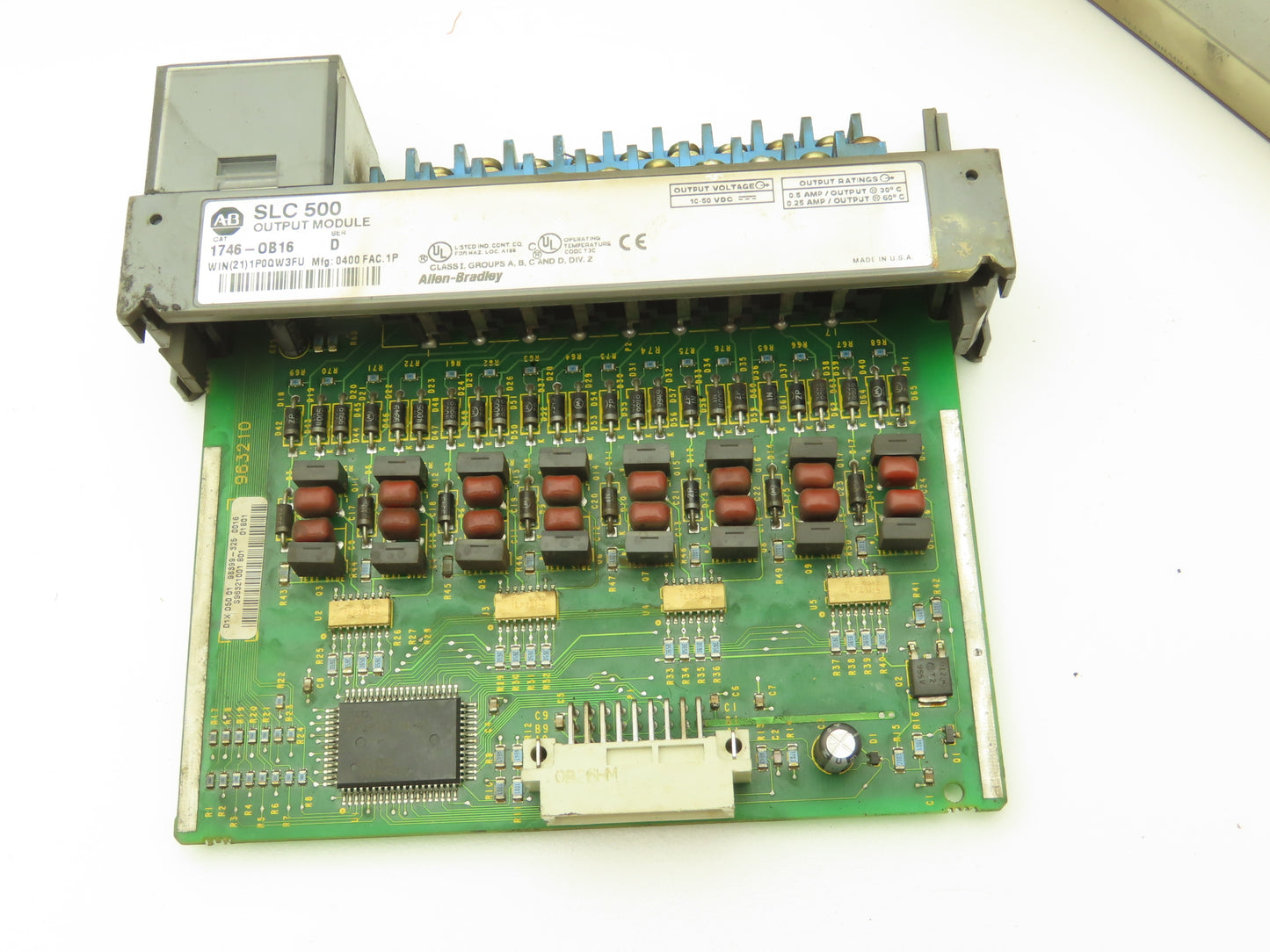 Allen Bradley 1746-A7 I/O 7 Slot Rack Chassis & Power Supply 1746-P1