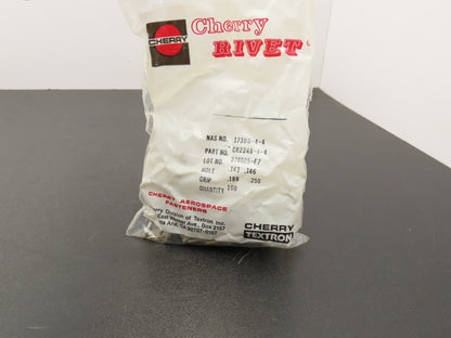 Cherry Rivet CR2248-4-4 Aircraft Grip Rivets .143-.146" Pop 9/64" Lot of 100pcs