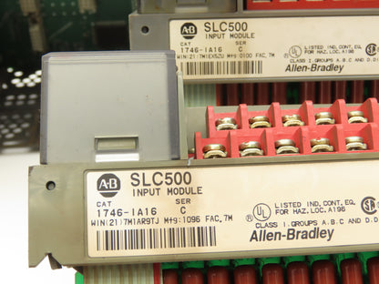 Allen Bradley 1746-A7 I/O 7 Slot Rack Chassis & Power Supply 1746-P2