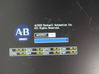 Allen Bradley 2711P-T7C22D9P HMI PanelView Plus 7 Touch Screen 7" 24VDC Series A