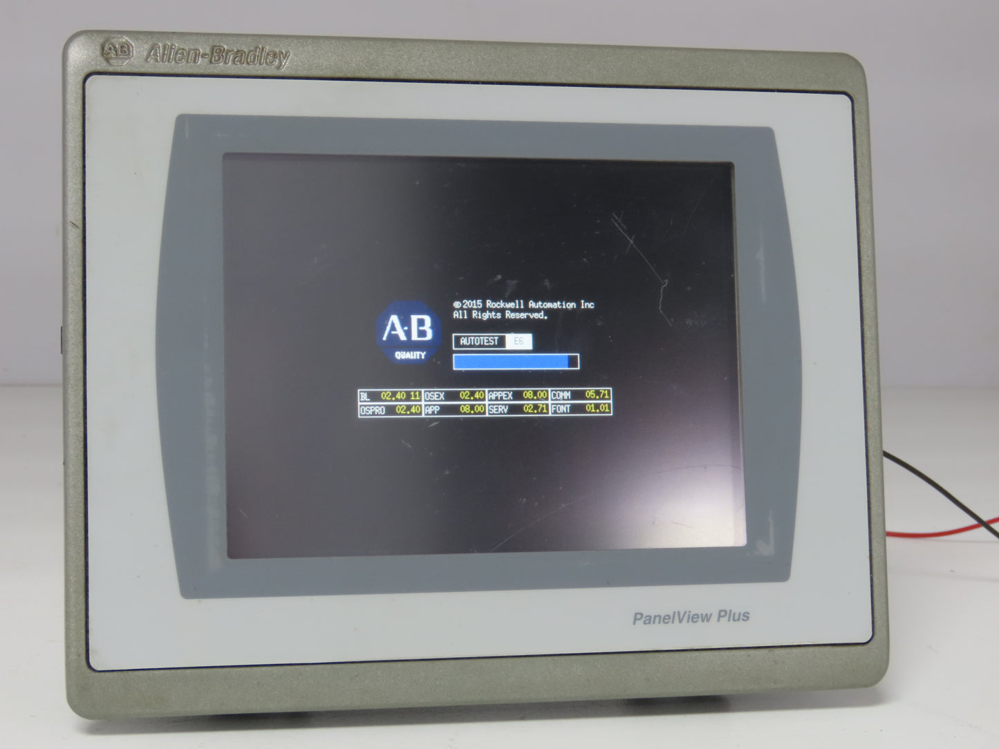 Allen Bradley 2711P-T7C22D9P HMI PanelView Plus 7 Touch Screen 7" 24VDC Series A