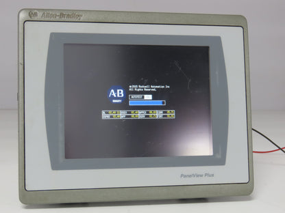 Allen Bradley 2711P-T7C22D9P HMI PanelView Plus 7 Touch Screen 7" 24VDC Series A