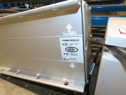 Hytrol 58"W x 15'L Pallet Conveyor 2.5"Roller 51.5"BF 3PH EZ-Logic Zones 30FPM