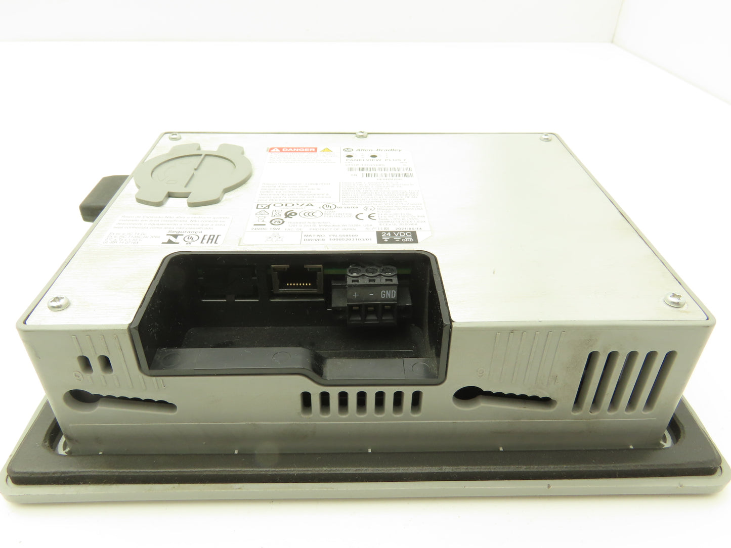 Allen Bradley 2711P-T7C21D8S PanelView Plus 7 Touch Screen Control HMI 24VDC