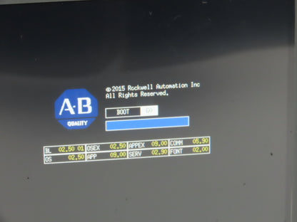 Allen Bradley 2711P-T7C21D8S PanelView Plus 7 Touch Screen Control HMI 24VDC