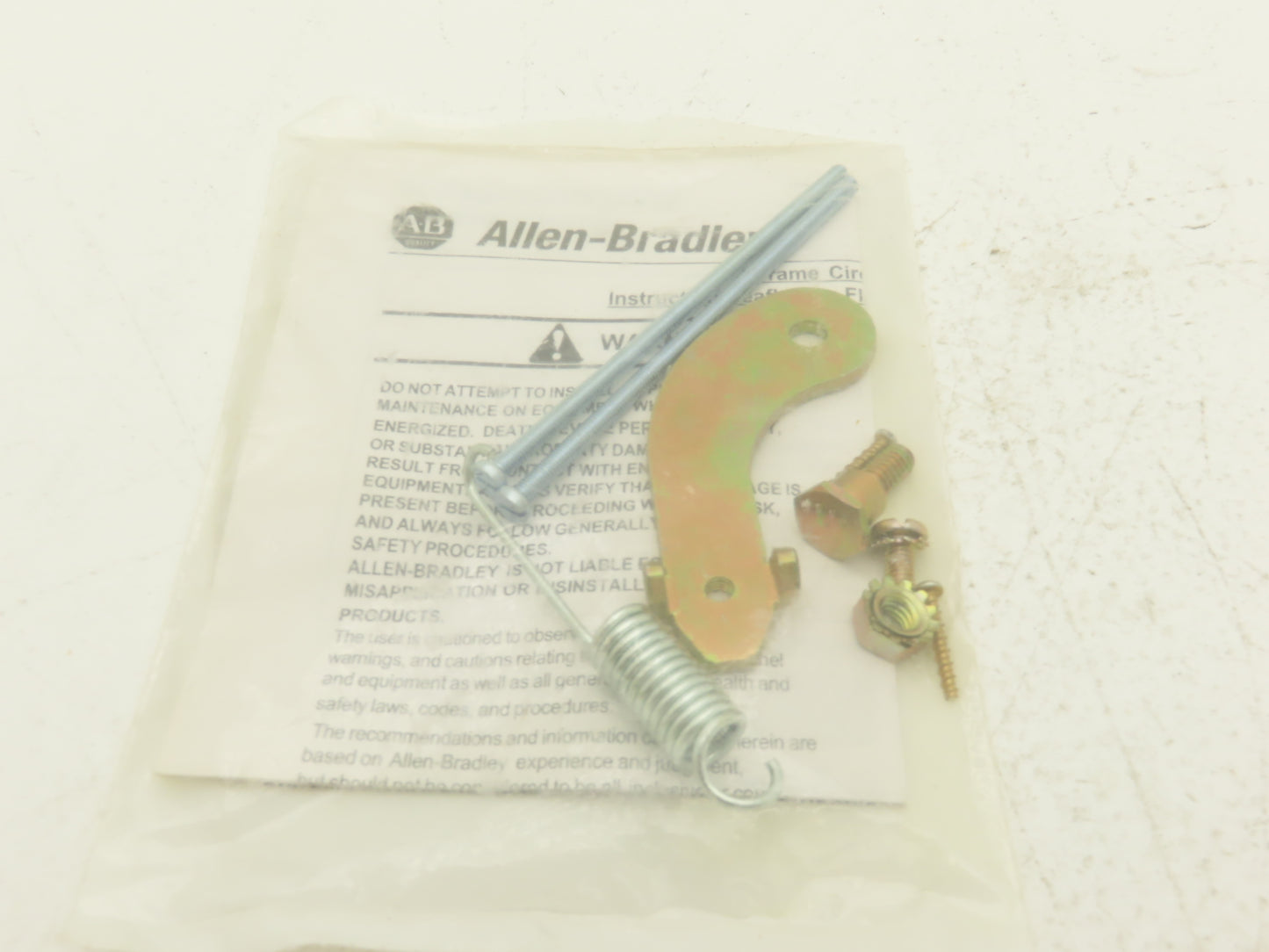 Allen Bradley PN-16014 J-Frame Circuit Breaker Disconnect Handle -Incomplete Kit