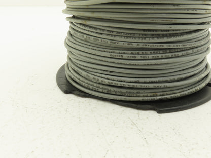 Machine Tool Wire 12AWG 19 Strand 600V 500' Spool Gray Cable THHN-THWN MTW-AWM