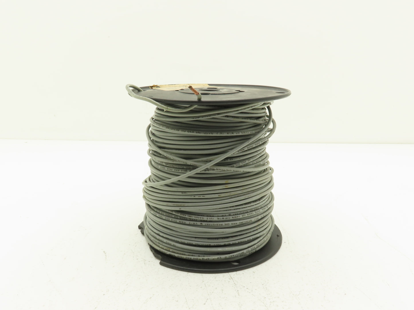 Machine Tool Wire 12AWG 19 Strand 600V 500' Spool Gray Cable THHN-THWN MTW-AWM