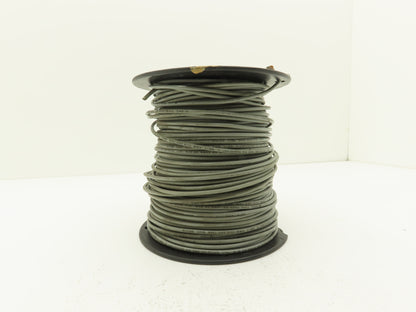 Machine Tool Wire 12AWG 19 Strand 600V 500' Spool Gray Cable THHN-THWN MTW-AWM