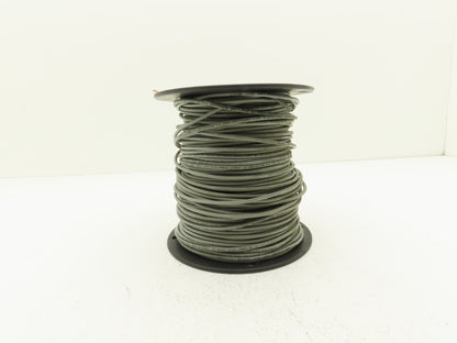 Machine Tool Wire 12AWG 19 Strand 600V 500' Spool Gray Cable THHN-THWN MTW-AWM