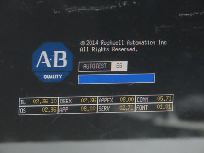 Allen Bradley 2711P-T12C4D8 PanelView Plus 1250 Touch Screen 12" HMI 100-240V